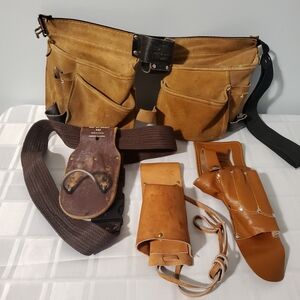 Mastercraft Tool Belt Bundle, with Durapouch Hammer Holster, Drill Holster, Etc